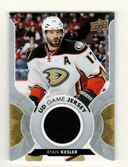 2017-18 Upper Deck UD Game Jersey Ryan Kesler #GJ-RK Ducks